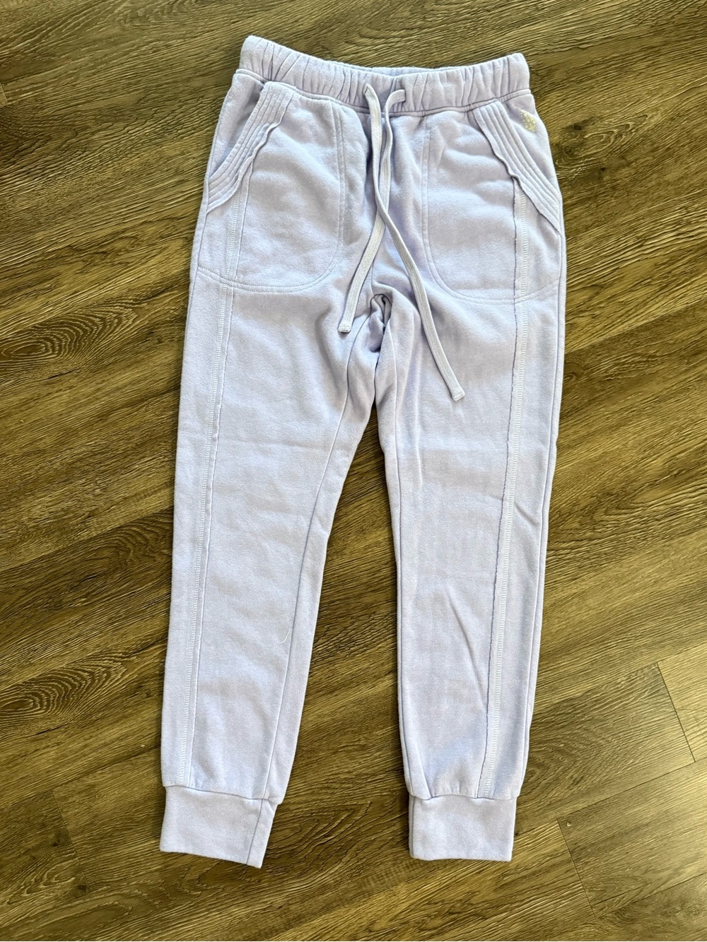 Lilac Drawstring Joggers - Picture 6 of 10